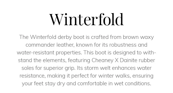 Winterfold boots