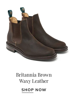 Britannia Brown Waxy Leather