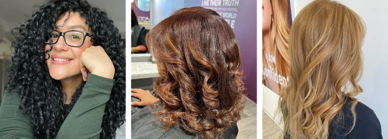 Hair color bar results