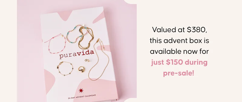 Valued at $380, this advent box is available now for just $150 during pre-sale!
