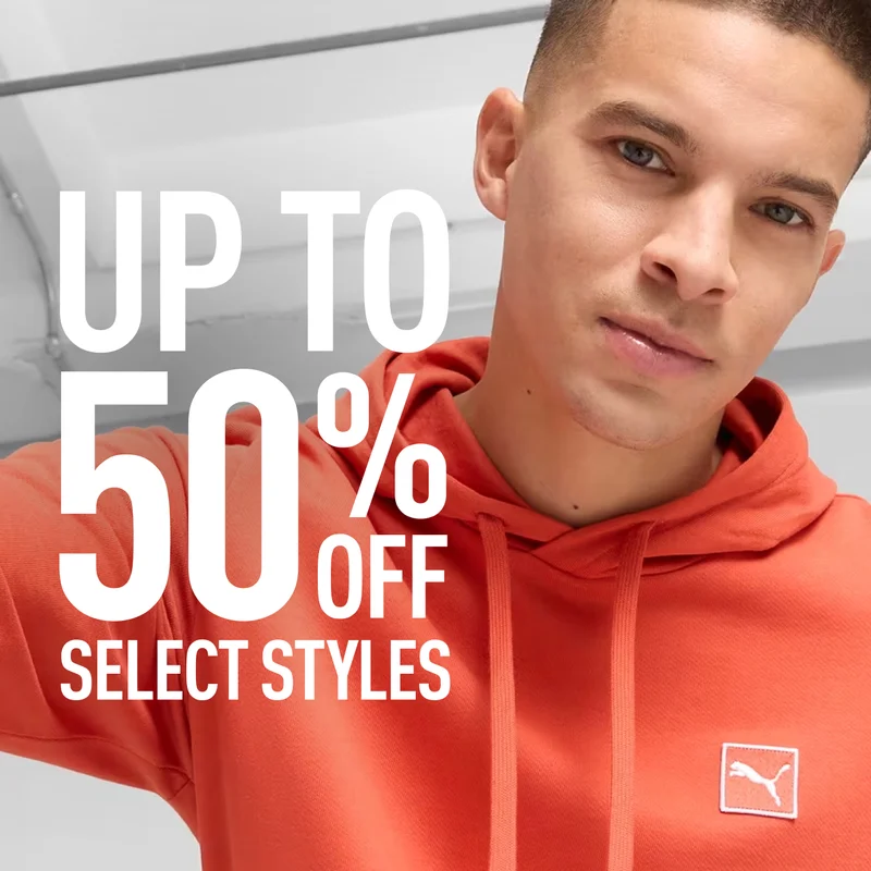 UP TO 50% SELECT STYLES