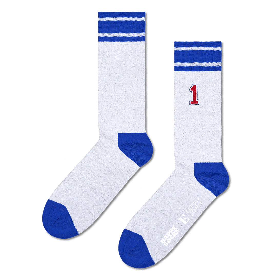 Elton John Stadium Mid High Sock