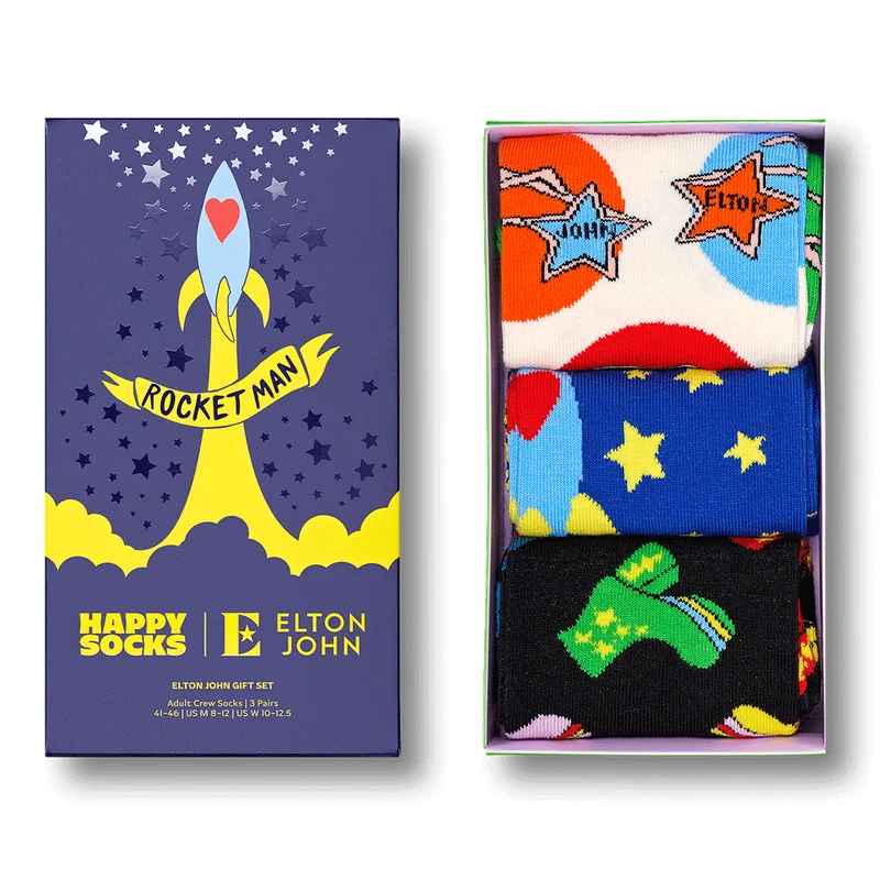 Elton John Stadium Mid High Sock