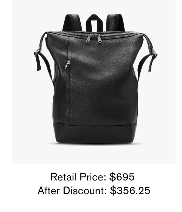 Retail Price: $695  After Discount: $356.25