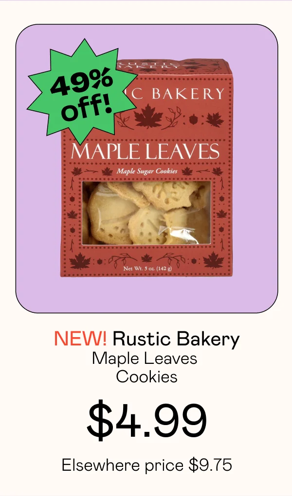 Maple Leaves Cookies
