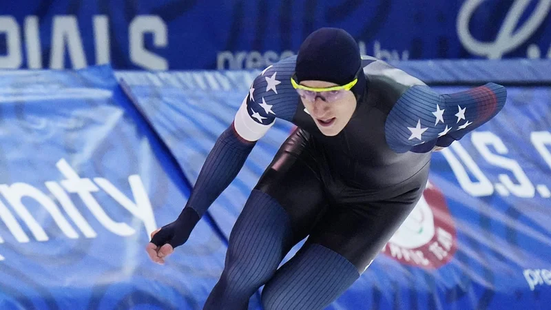 Jordan Stolz qualifies for 4th Olympic event Jordan Stolz qualifies for 4th Olympic event