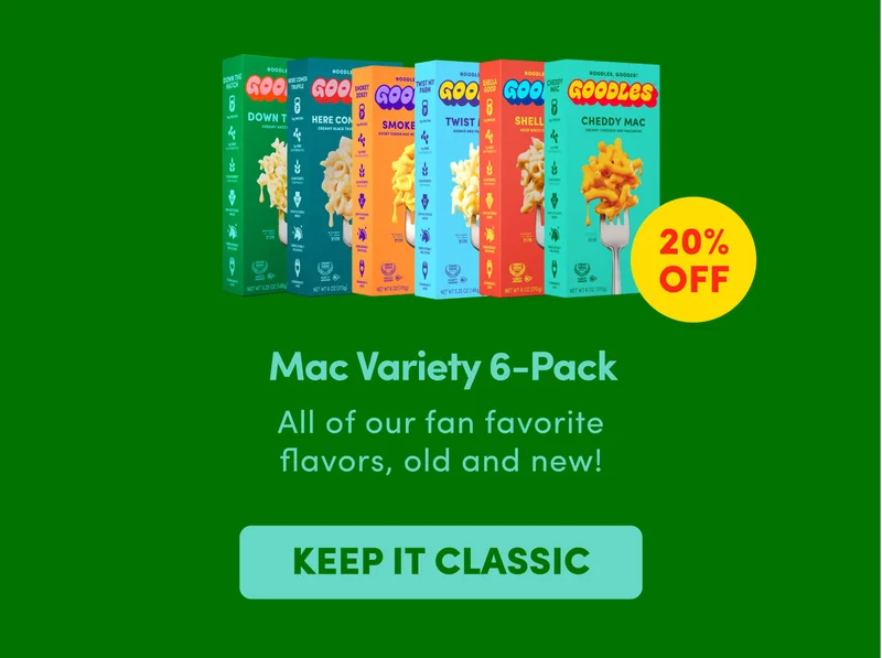 Mac Variety 6-Pack All of our fan favorite flavors, old and new!