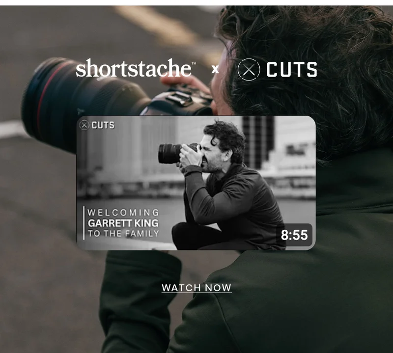Shorstache™ x Cuts {youtube video cutout}