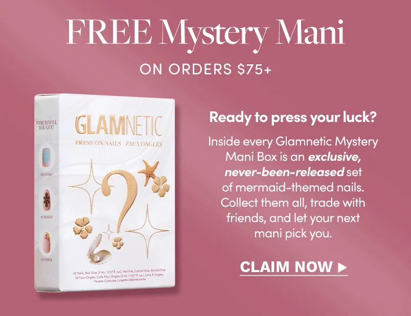 Free Mystery Mani On Orders $75+