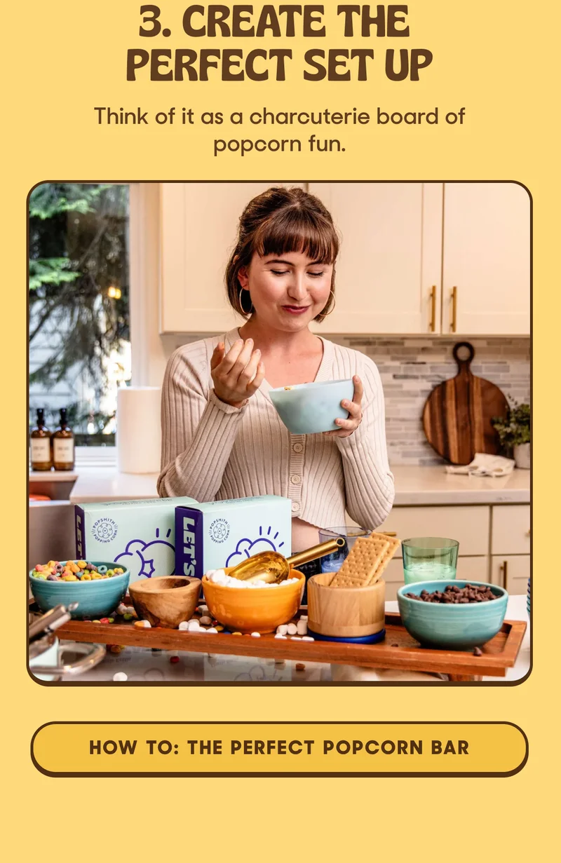 How to: the perfect popcorn bar