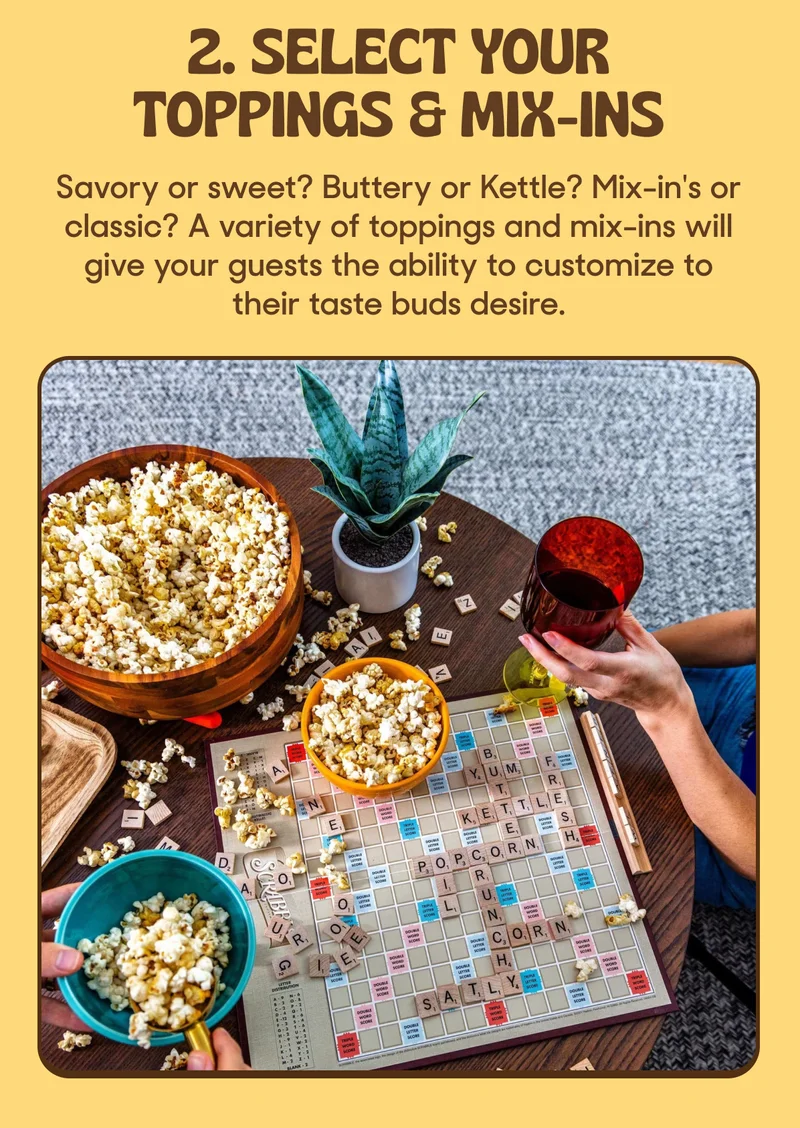 2. Select your topping & mix-ins