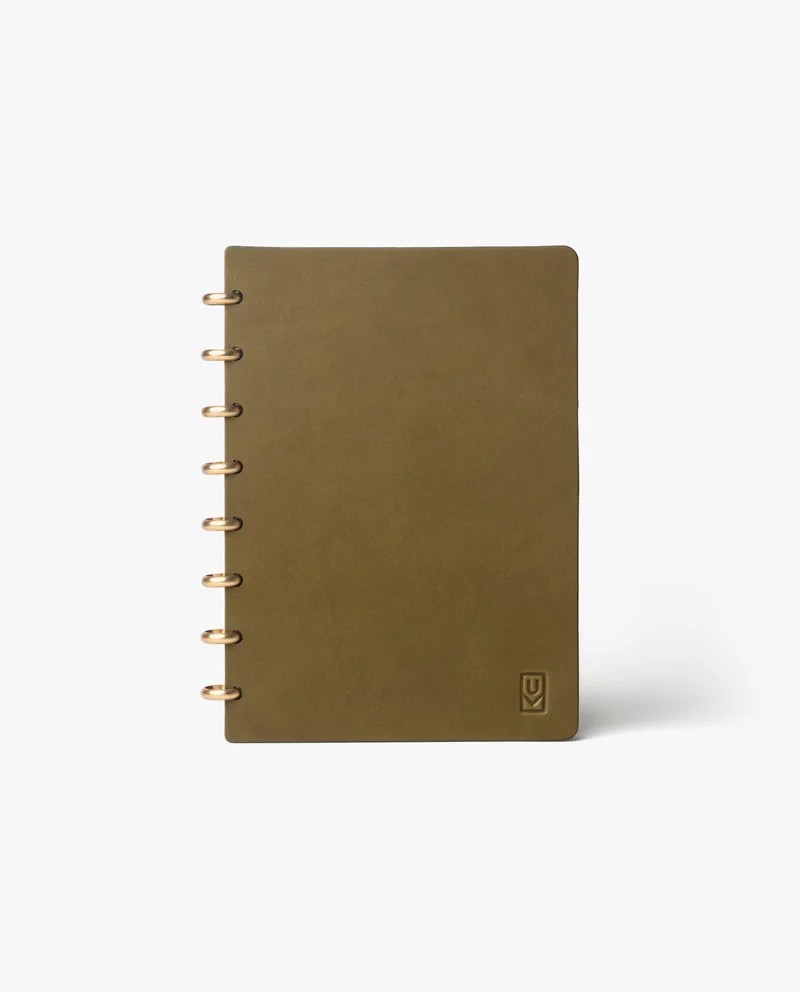 Image of Discbound Heirloom Journal (Olive Leather)