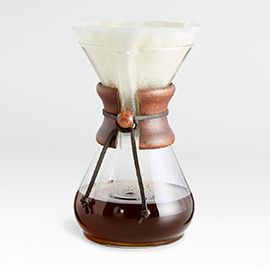 Chemex® 8-Cup Glass Pour-Over Coffee Maker