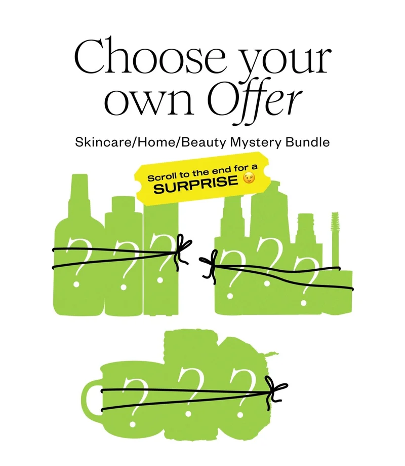 Choose your own Offer | Skincare | Home | Beauty Mystery Bundle | Scroll to the end for a SURPRISE