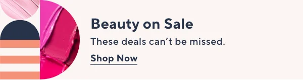 beauty on sale