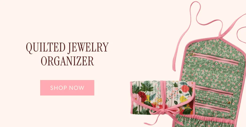 Quilted Jewelry Organizer | SHOP NOW