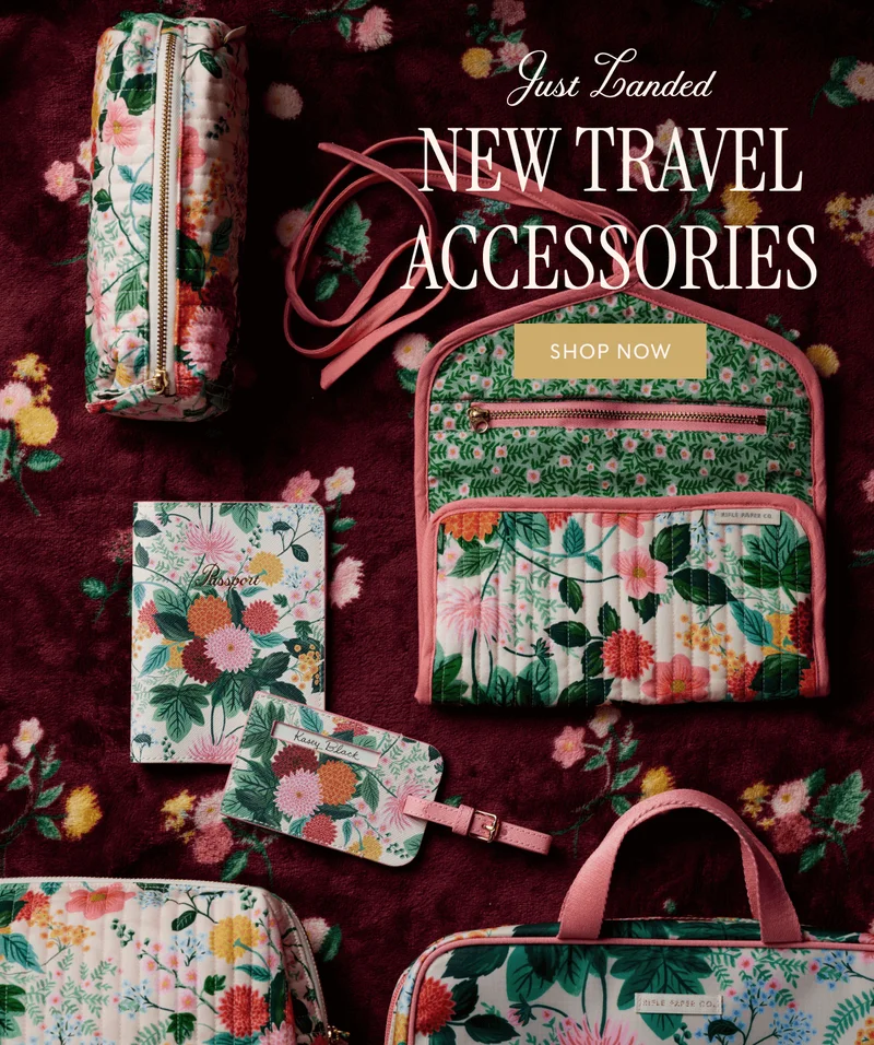 Just Landed NEW TRAVEL ACCESSORIES | SHOP NOW