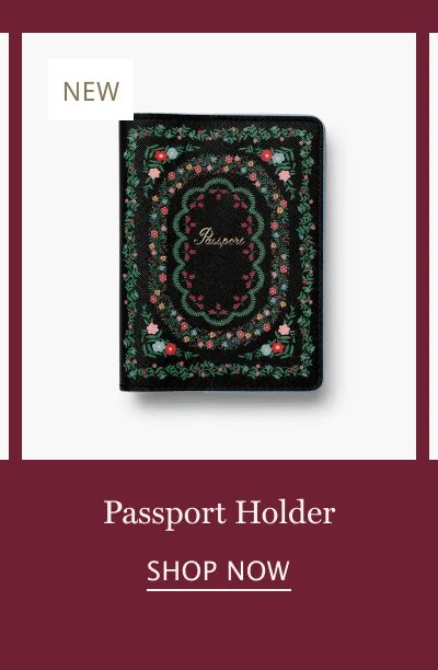 NEW Passport Holder | SHOP NOW