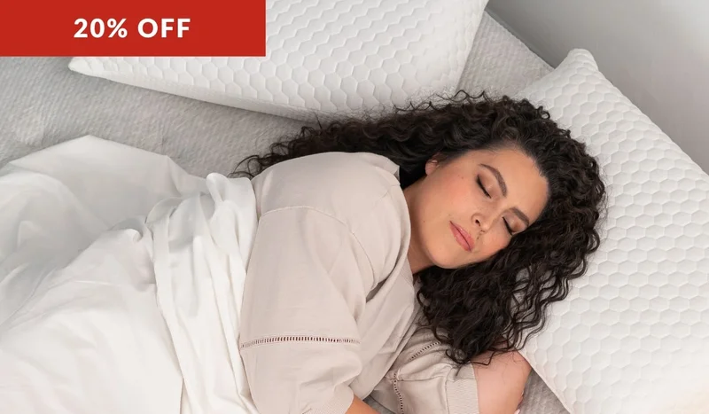 20% off Ultra Cool Memory Foam Pillow