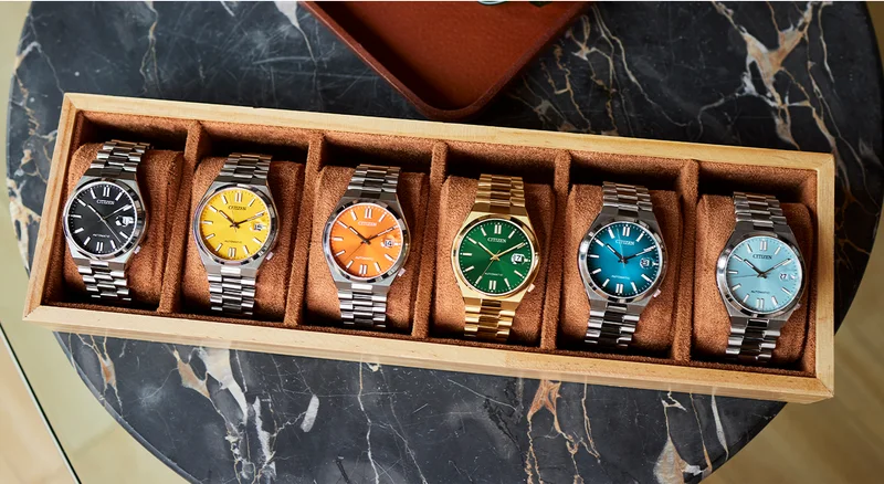 TSUYOSA Collection in a Watchbox