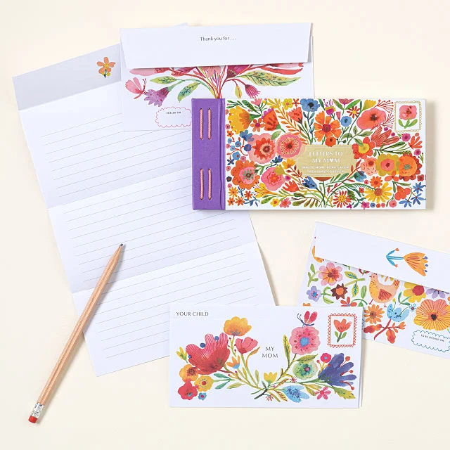 Letters to My Mom Guided Keepsake Letter Book