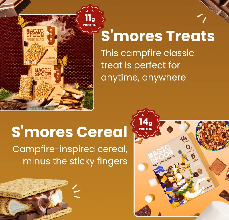 S'mores Treats and S'mores Cereal