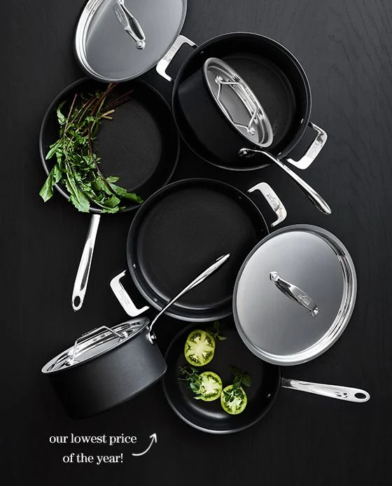 30% off All-Clad HA1 curated 10-piece cookware set