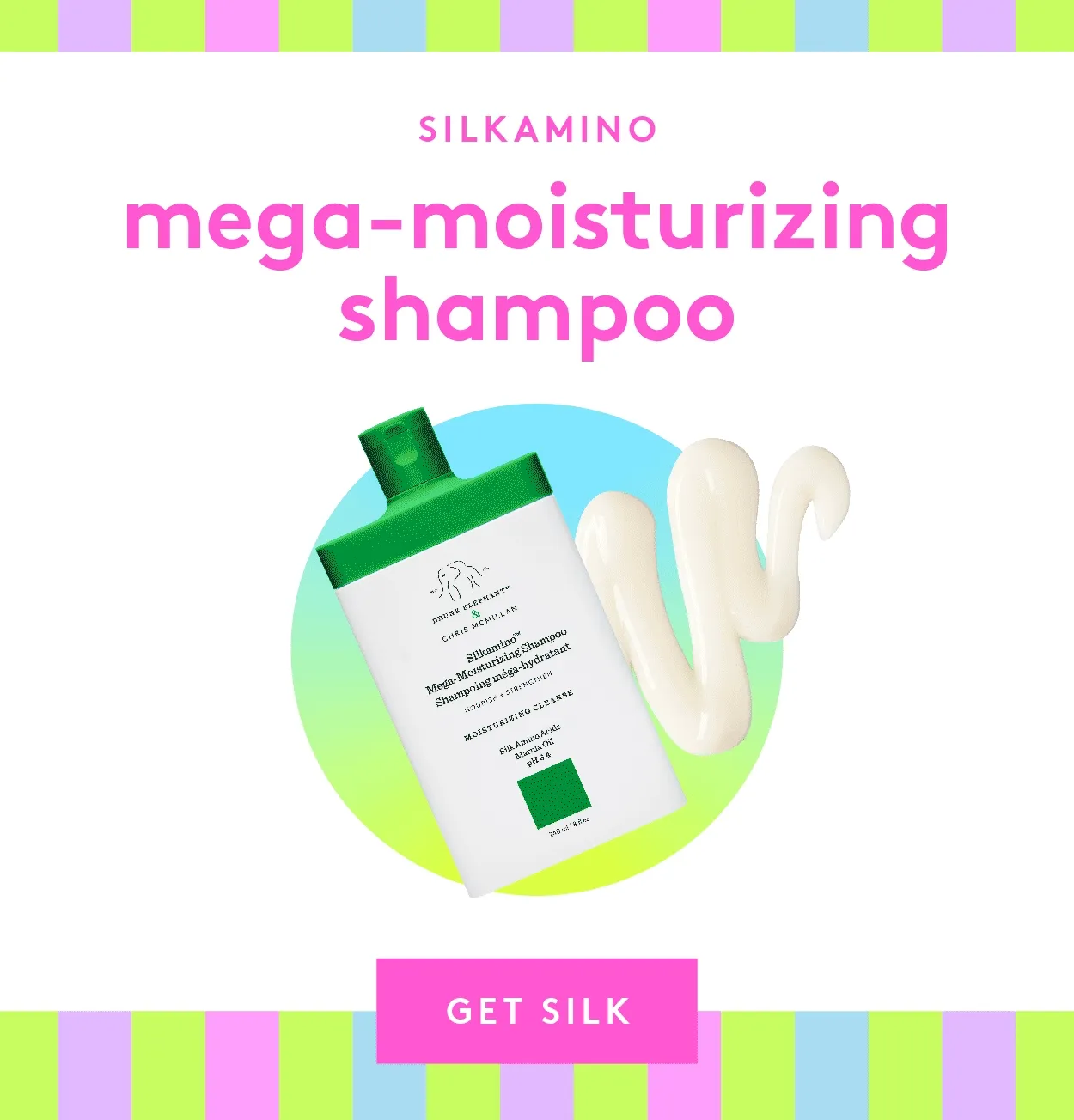 Silkamino Mega Moisturizing Shampoo