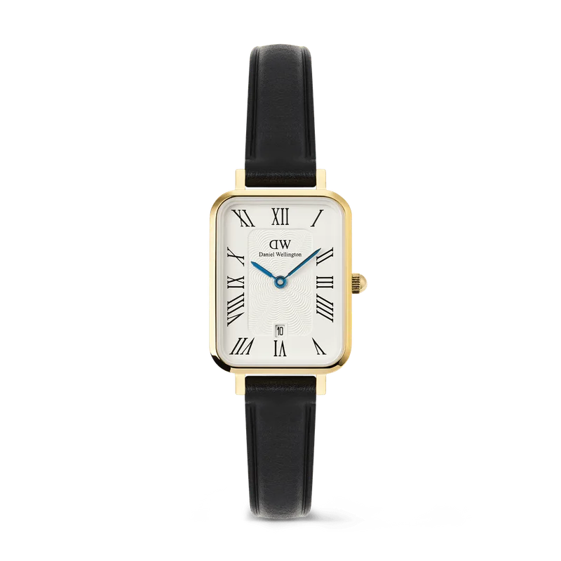 Quadro Roman Numerals Date Sheffield Gold