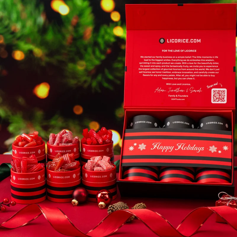 Image of Red Sampler Holiday Gift Box