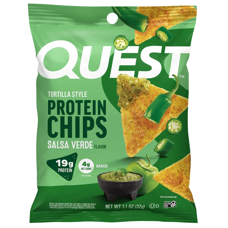 Image of Salsa Verde Tortilla Style Protein Chips