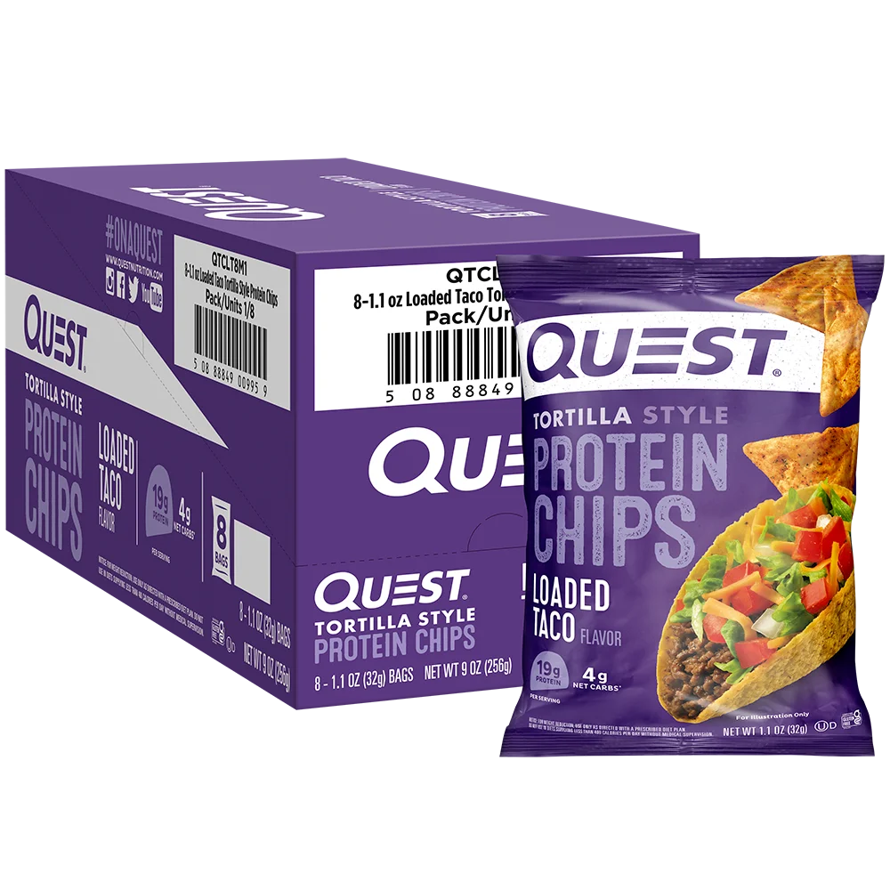 Image of Loaded Taco Tortilla Style Protein Chips