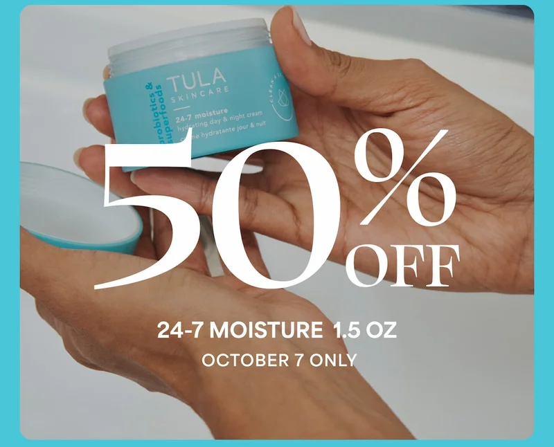 50% off 24-7 Moisture 1.5 oz OCTOBER 7 ONLY