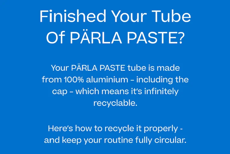 How to recycle it properly.