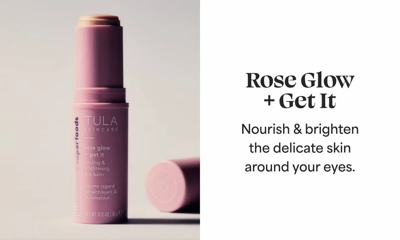Rose Glow  +Getlt Nourish & brighten the delicate skin around your eyes.