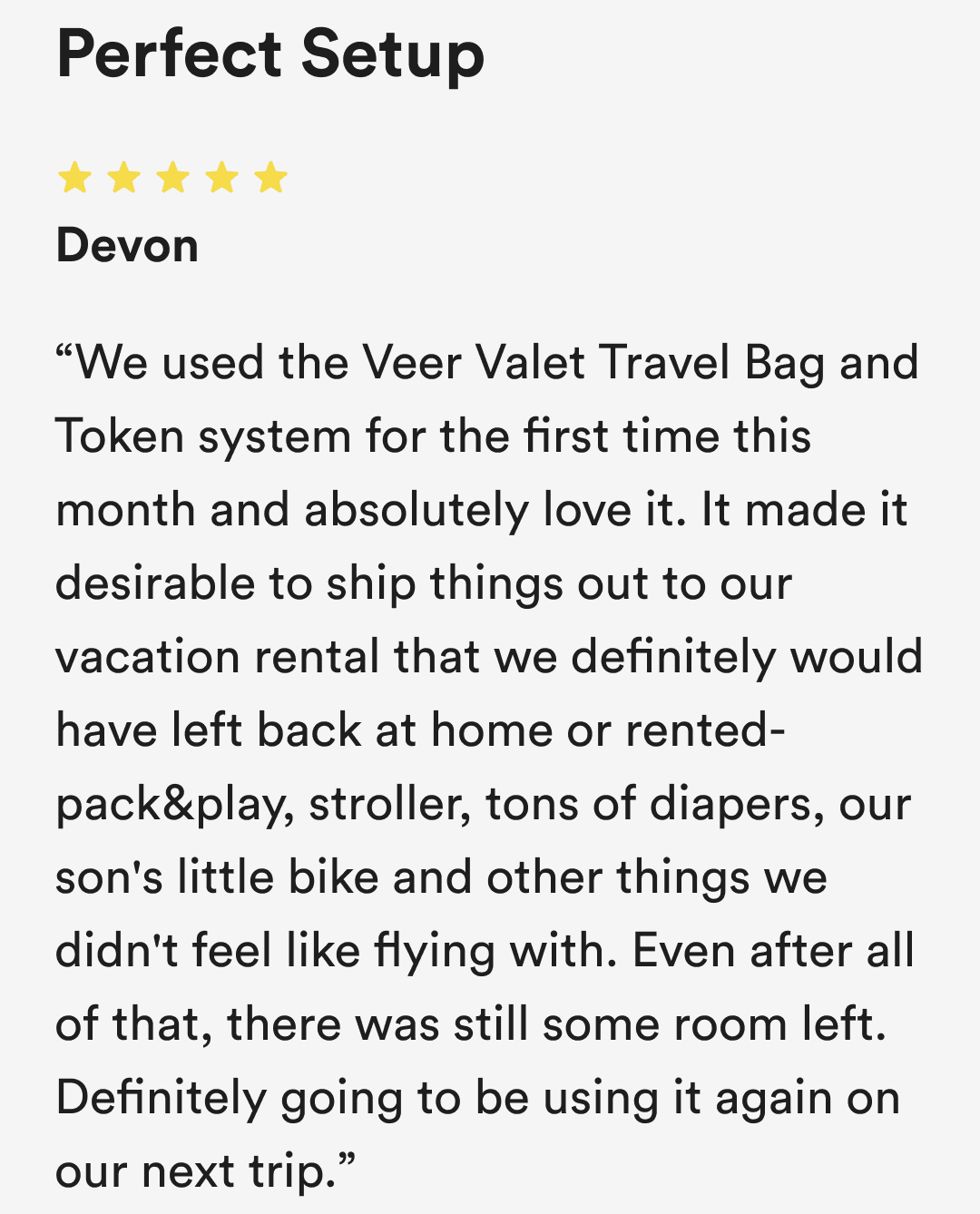 veer product review