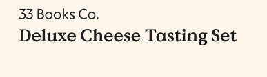 Deluxe Cheese Tasting Set