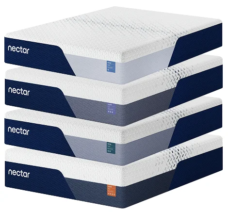 Nectar Stacked Mattresses Visual