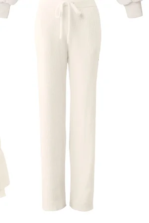 Snuggle Up Sweater High Waist Wide Leg Pant