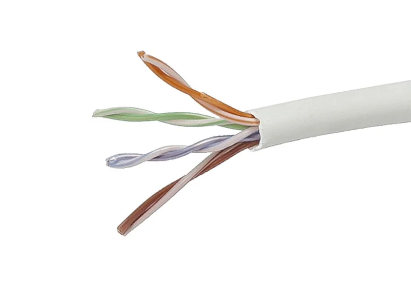 Cat5e 1000ft White CMP UL Bulk Cable