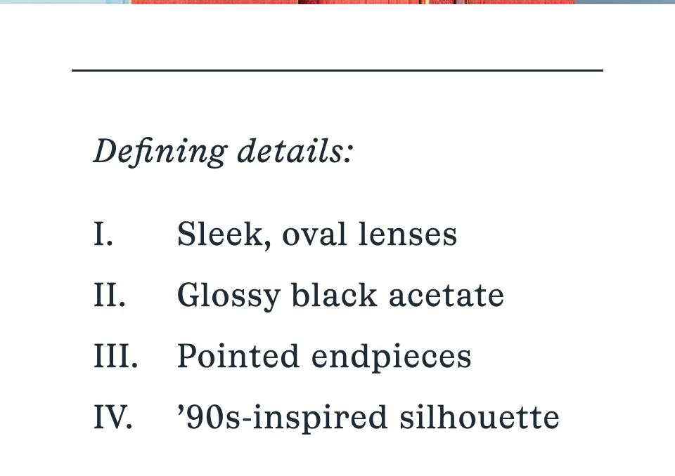 Defining details