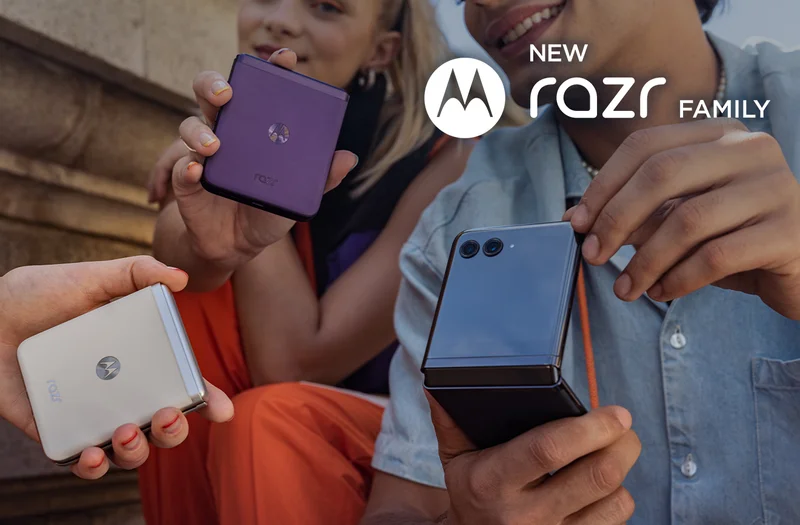 NEW motorola razr family