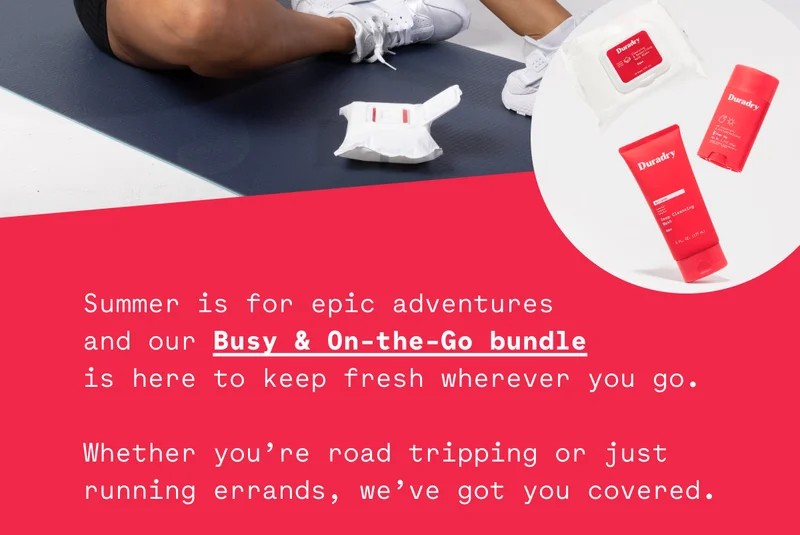 Summer is for epic adventures and our Busy & On-the-Go bundle is here to keep fresh wherever you go.  Whether you’re road tripping or just running errands, we’ve got you covered.