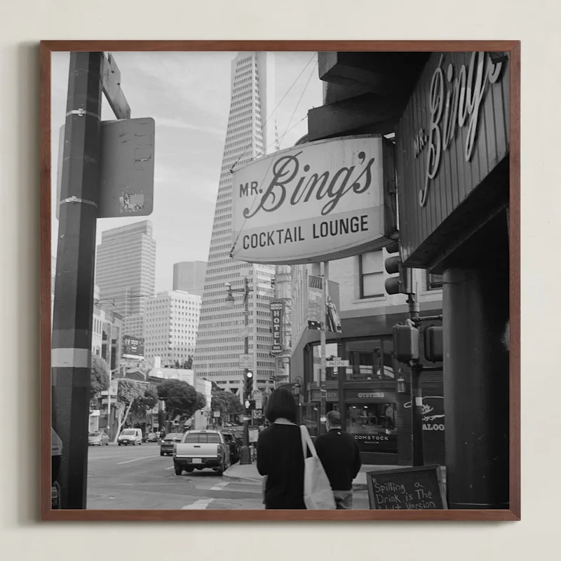 Mr Bings Cocktail Lounge Limited Edition Fine Art Print 2 by Austin Warnock | Minted