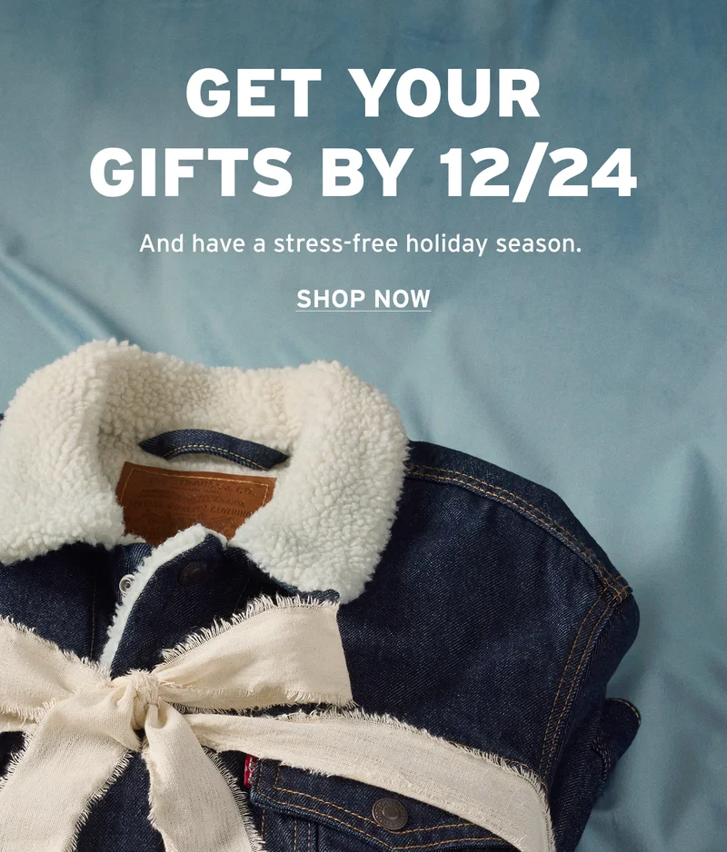 GET YOUR GIFTS BY 12/24