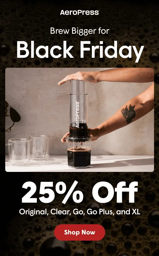 Black Friday 25% Off