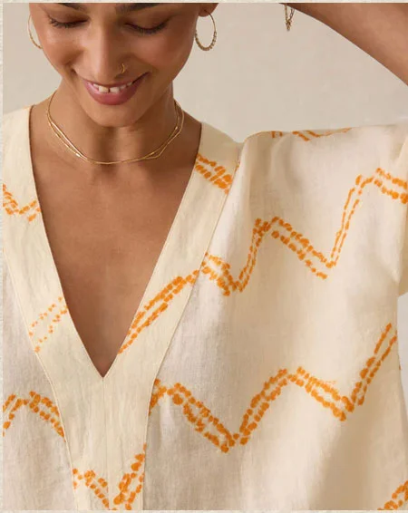 Cora Linen Coverup