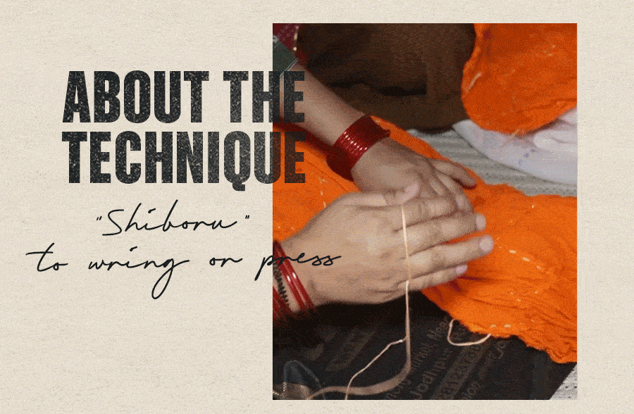 Shibori Print Highlight