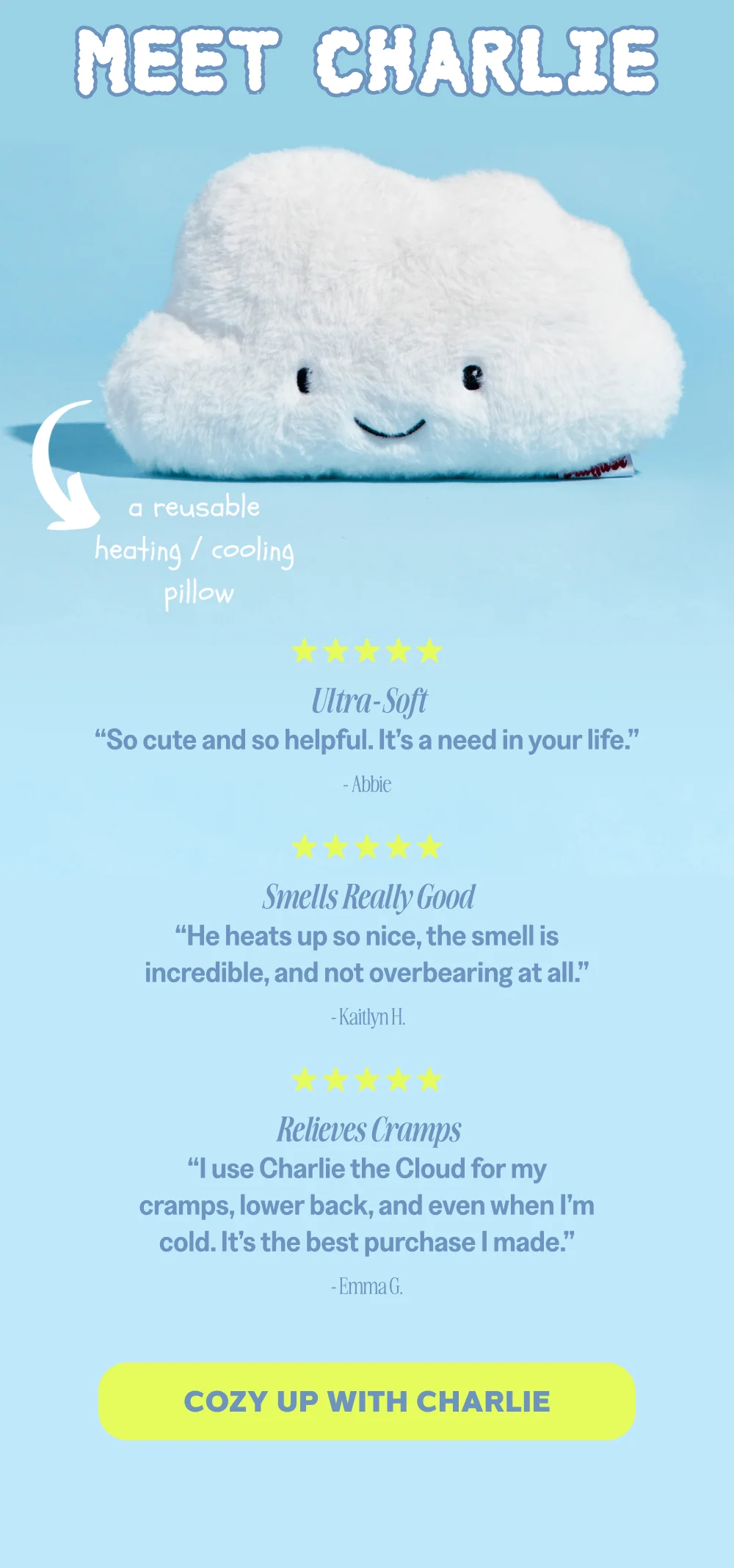 [ COZY UP WITH CHARLIE ]