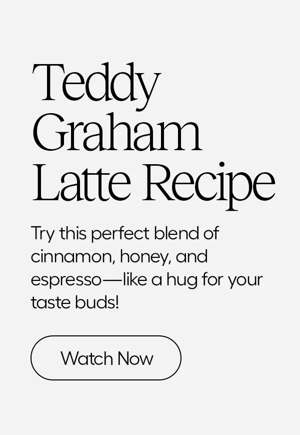 Teddy Graham Latte Recipe. Try this perfect blend of cinnamon, honey, and espresso - like a hug for your taste buds! - Watch Now